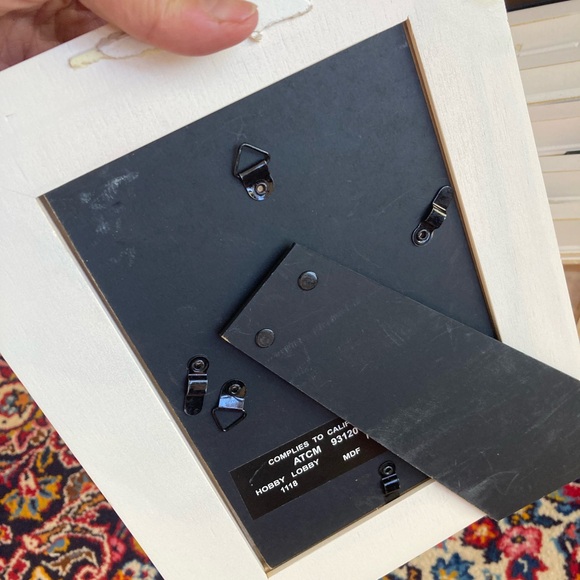 Hobby Lobby. Wooden farmhouse style picture frame up to 7 avail. This is for 1 - Picture 2 of 4